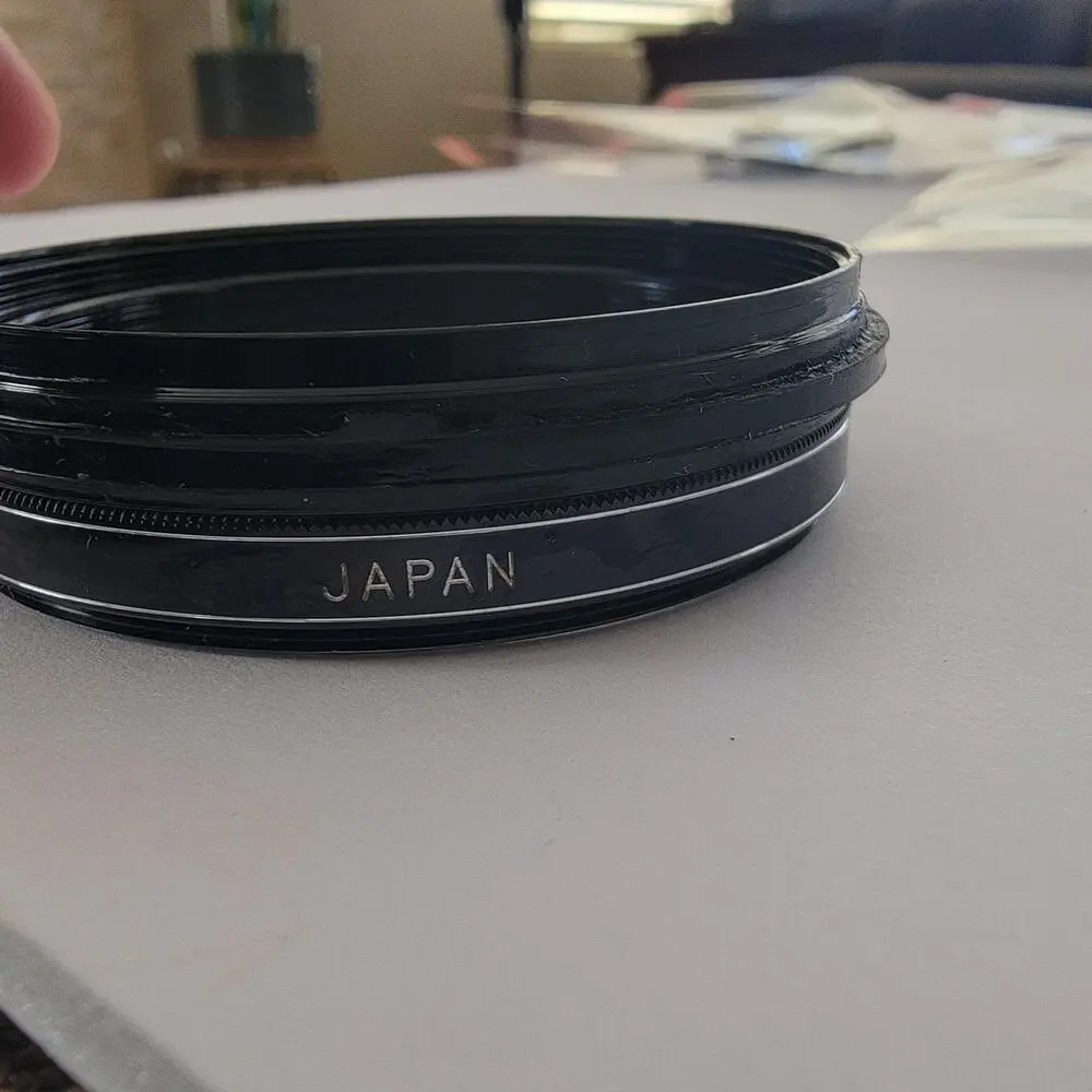 Vintage Vivitar 55mm UV-HAZE Black UV Filter Non-Reflex Japan Camera Lens